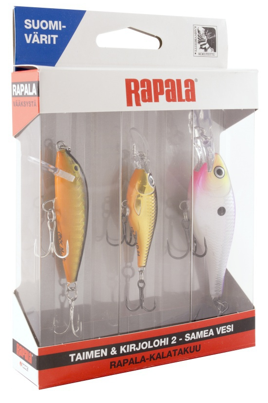 Rapala kalatakuu, Taimen Samea Vesi - Heittoperhot ja uistinlajitelmat - 6416173026183 - 1