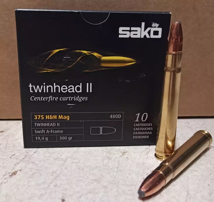 Sako 375 H&H 19,4g Twinhead II - Sako - 6438053996393 - 1