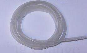 Silicon Tube 1m 4x2 kirkas - Perhojen kuulapäät, putket ja silmät - 6430021455543 - 1