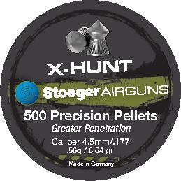 Stoeger X-hunt 4,5mm - Ilmakiväärin luodit - 037084303703 - 1