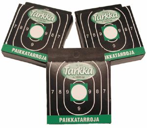 Tarkka Paikkatarra 16 mm - Taulut ja taulutarvikkeet - 6410362412153 - 1