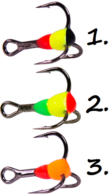 Värikoukku K.P 3-H, 2kpl - Tasapainopilkit, pystypilkit, mormuskat - 6438239098063 - 1