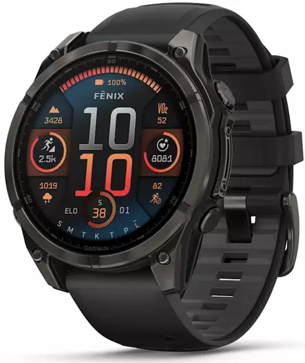 Garmin Fenix® 8, 47 mm AMOLED Sapphire - Garmin kellot - 753759338114 - 1