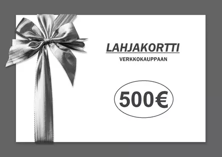 Lahjakortti 500e - Lahjakortit - 06999145963774 - 1
