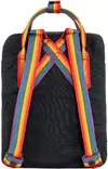 Fjällräven Kånken Rainbow Mini, Black - Fjällräven Kånken Mini - 7323450597924 - 2