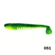 K.P Skeleton Shad 4" jigit 5kpl - Jigit ja Shadit - 25-KPSKS4 - 3