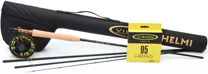 Perhosetti, Vision Helmi 9' 6# - Perhokalastusvavat ja setit - 6417512847414 - 1