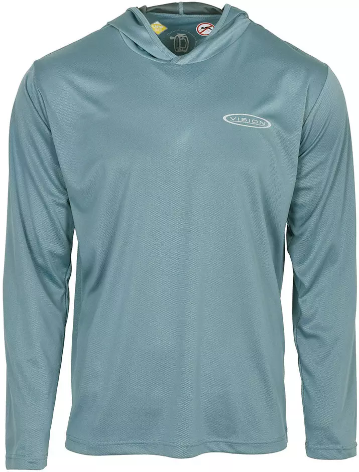Vision Bamboo Bug & UV Hoodie Stone Blue - Kahluuhousut ja kalastuslasit - 64175128848344 - 1