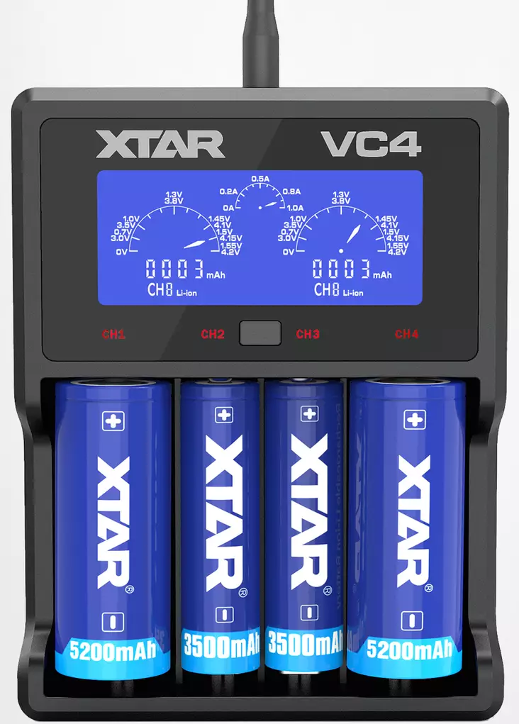 XTAR VC4 verkkolaturi näytöllä XTAR - Tracker Tutkapanta - 6952918320364 - 1