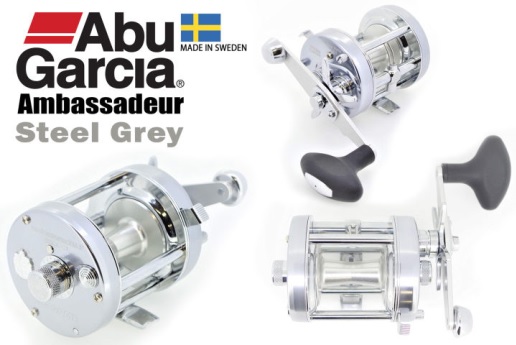 Abu Garcia AMB 6500CL Steel Grey - Heittohyrräkelat - 1441814 - 2