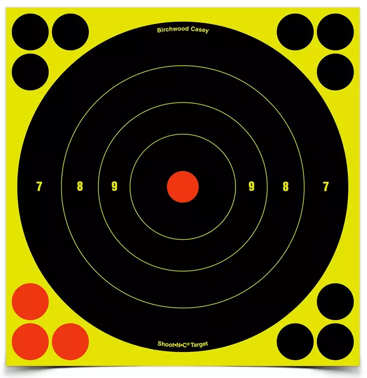 Birchwood Shoot´N´C 6" Bull"s.eye Target - Ase -ja Taulutarvikkeet - 029057345124 - 1
