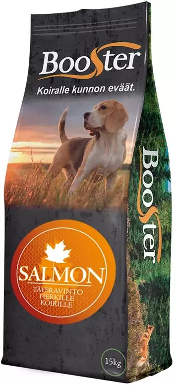 Booster Salmon 15kg - Booster koiranruoka - 6430031878554 - 1