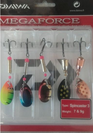 Daiwa Megaforce Spincaster 3, lajitelma - Lipat - 5055161894574 - 1