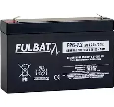 Fulbat akku 6V 7.2Ah - Riistakamerat - 3564095900104 - 1
