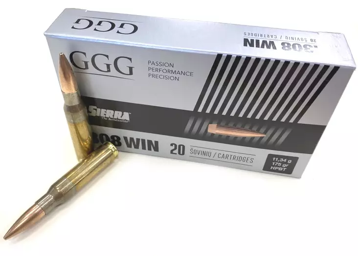 GGG .308 Win HPBT SIERRA 11,3G 20kpl - Muut - 4779032300124 - 1