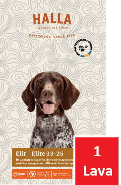 Halla Elit 15kg - 39 säkkiä - Koiranruoka ja herkut - 7350003233254 - 1