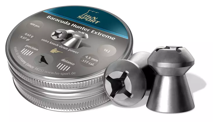 H&N 5,5mm 1,20g Baracuda Hunter Extreme - Ilmakiväärin luodit - 4047058017174 - 1