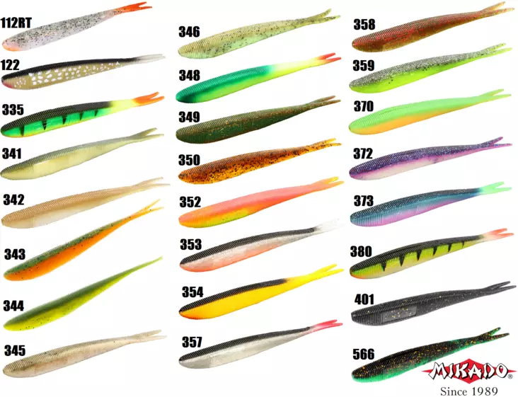 Kalajigi, Mikado Saira 20cm 3kpl - Jigit ja Shadit - 5900637014484 - 1