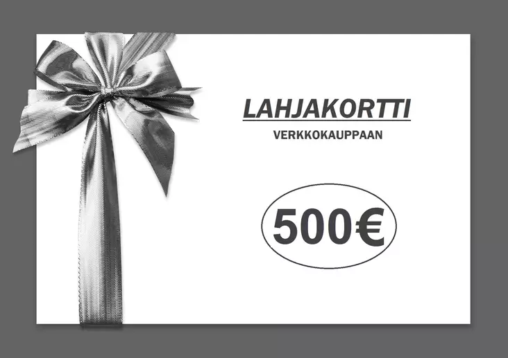Lahjakortti 500e - Lahjakortit - 06999145963774 - 1