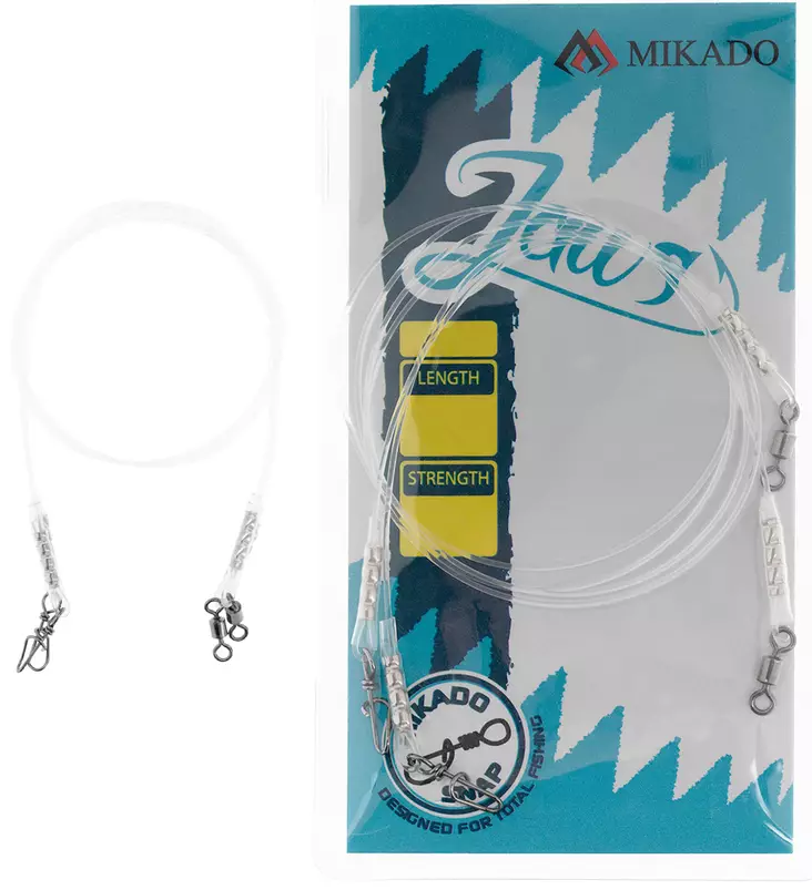 Mikado FluoroCarbon peruke 45cm/15kg 2kp - Perukkeet ja Lukot - 5900637595144 - 1