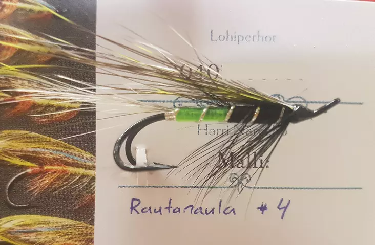 Rautanaula #4, kakshaarainen - Valmisperhot - 06999145963094 - 1