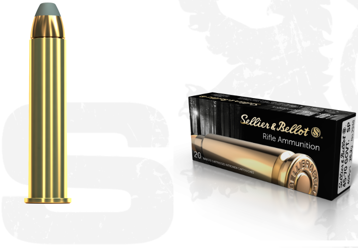 Sellier&Bellot 45/70 Govt 26,2g SP 20kpl - Sellier&Bellot - 8590690341894 - 1