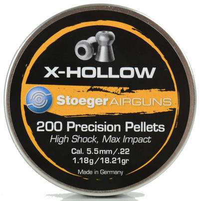 Stoeger X-Hollow 4,5mm - Ilmakiväärin luodit - 037084303864 - 1