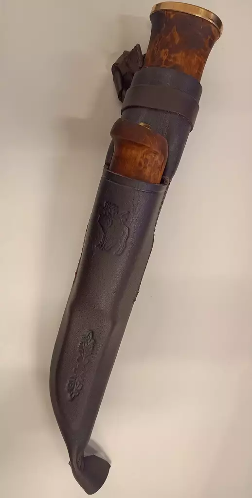 Tuplapuukko Leuku + avaus, kotimainen - Muut puukot - 0699900124 - 1