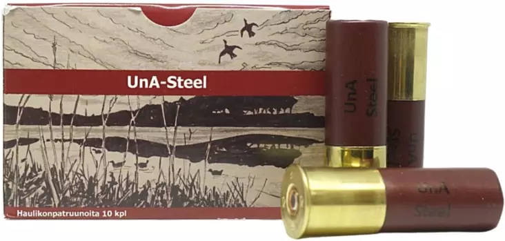 UnA 12/76 36g Steel 10kpl - Korvaavat patruunat - 6430068624124 - 1
