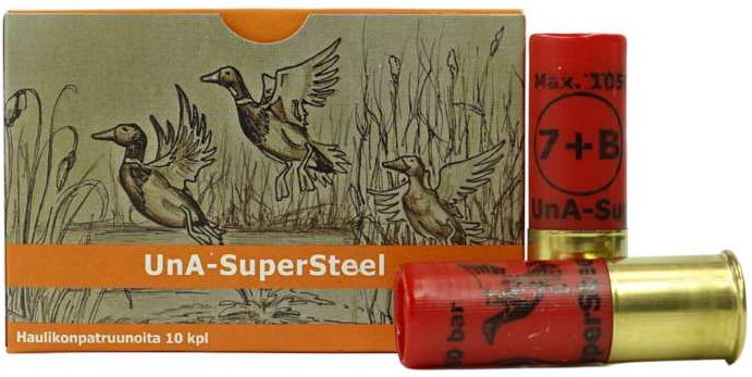UnA 12/76 36g SuperSteel 7+B - Korvaavat patruunat - 6430068625403 - 1