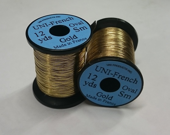 UNI French 12yds. Oval, Small Gold - Perhonsidontalangat ja kierteet - 802353005264 - 1