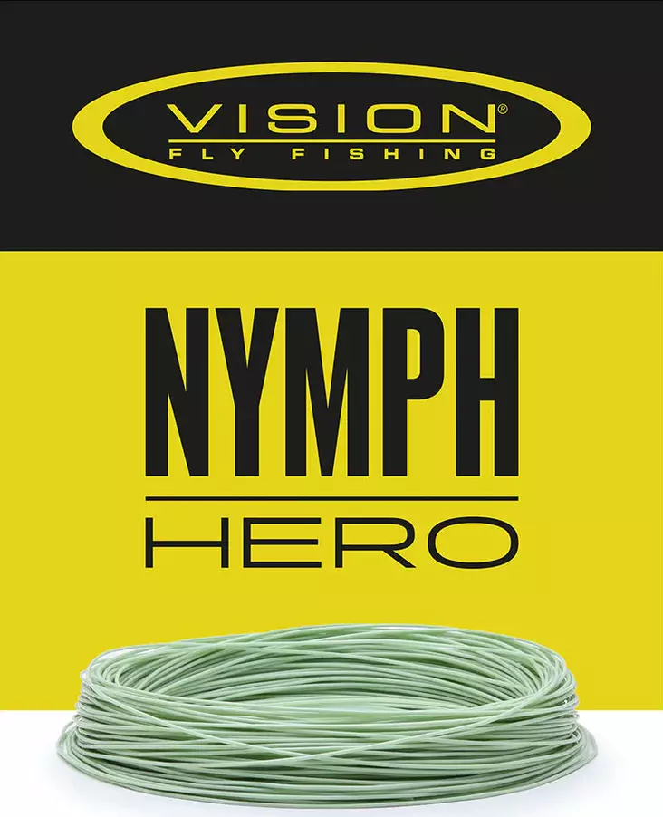 Vision Hero Nymph Line 27m - 0,59mm - Perhosiimat ja perukkeet - 6417512846264 - 1