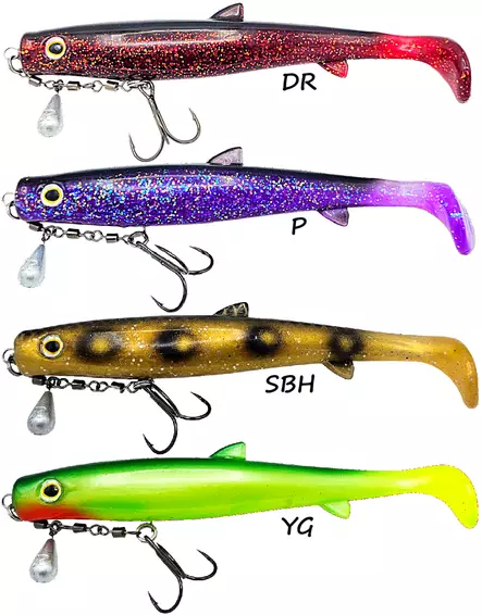 Ruthless Jedda 17cm rigattu haukijigi - Jigitarvikkeet - 642981170 - 1