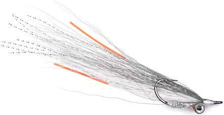 Irtoperho, Perch Clouser Silver #4 - Valmisperhot - 8859202539175 - 1