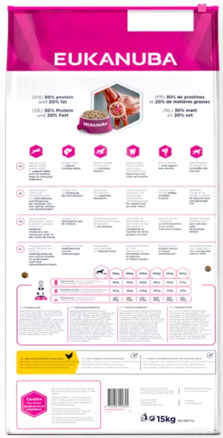 Eukanuba Working & Endurance 19kg - Eukanuba koiranruoka - 8710255123615 - 2