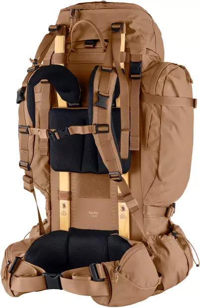 Fjällräven Kajka 75, rinkka Khaki S/M - Fjällräven rinkat - 7323451028045 - 2
