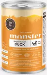 Monster Dog Single Duck 400g - Monster koiranruoka - 7350040125465 - 1