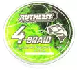 Ruthless 4-Braid kuitusiima 115m - Kalastus Siimat - 697175145915 - 1