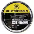 RWS 4,5mm Meisterkugeln 0,53g - Ilmakiväärin luodit - 4000294135965 - 1