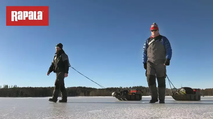 Ahkion vetovyö, Sled Strap - Talvikalastustarvikkeet - 022677297705 - 2