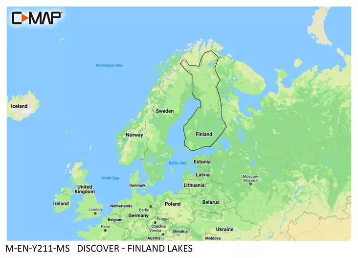 C-Map Discover karttakortti M-EN-Y211-MS - Kaikuluotain tarvikkeet - 9420064119295 - 1