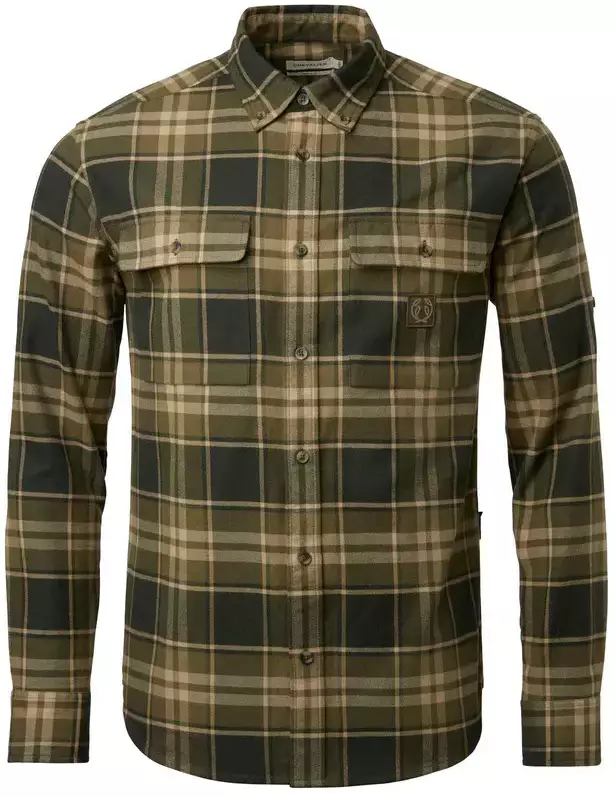 Chevalier Heron Flannel Shirt, paita - Chevalier päähineet ja alusasut - C1060211-6035 - 1