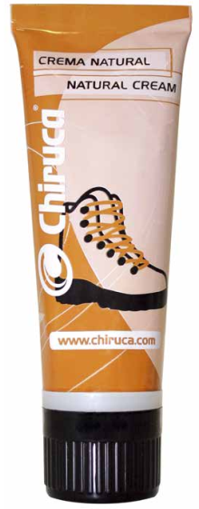 Chiruca Natural Cream 75ml, kenkärasva - Kenkien hoito- ja oheistuotteet - 8426096345085 - 1