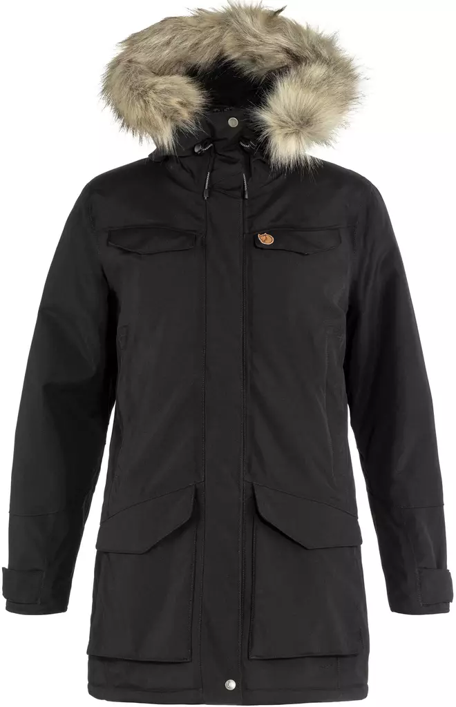 Fjällräven Nuuk Parka W, Musta - Fjällräven talvitakit - 89655 - 1
