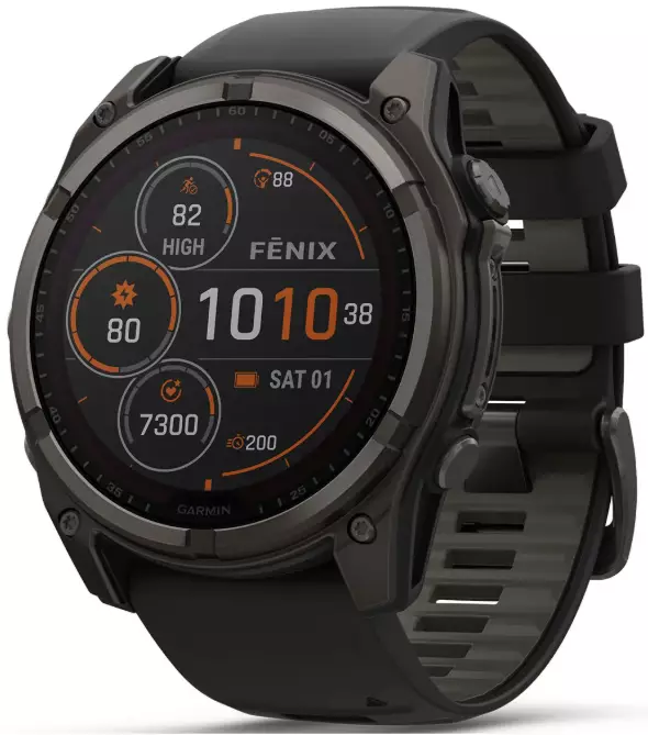 Garmin Fenix® 8, 51 mm Solar Sapphire - Garmin kellot - 753759339395 - 1