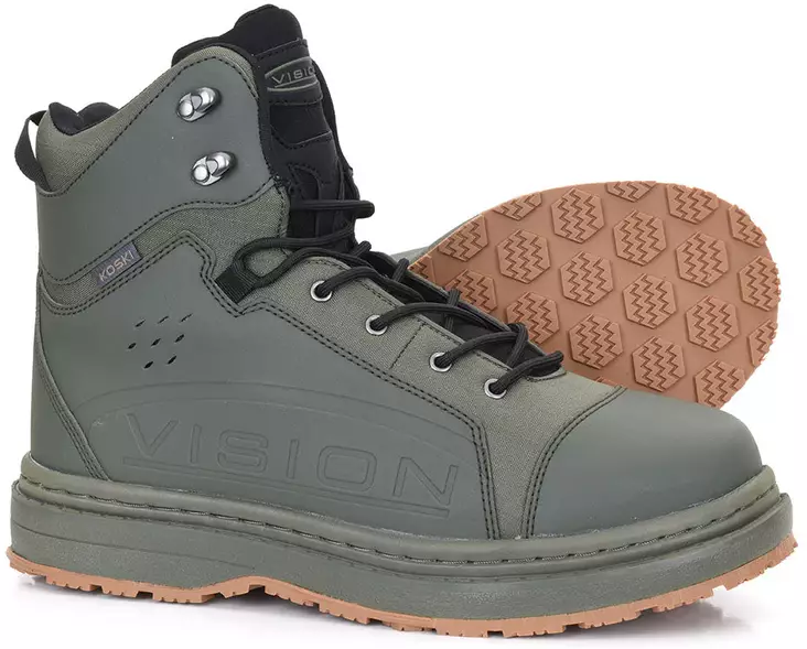 Kahluukengät, Vision Koski Gummi Green - Kahluuhousut ja kalastuslasit - 6417512846935 - 1