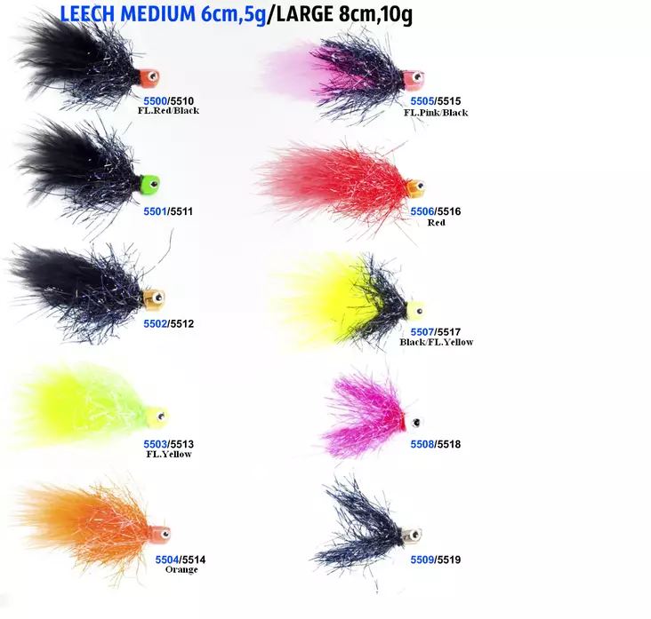 Leech, Eumer SpinTube 10g - Heittoperhot ja uistinlajitelmat - 6430037105135 - 1