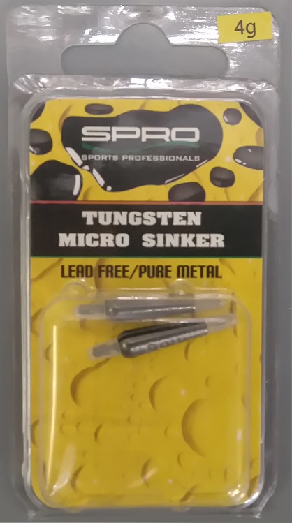 Mikropaino, Spro Tungsten 4g - Kalastuspainot - 8716851309675 - 1