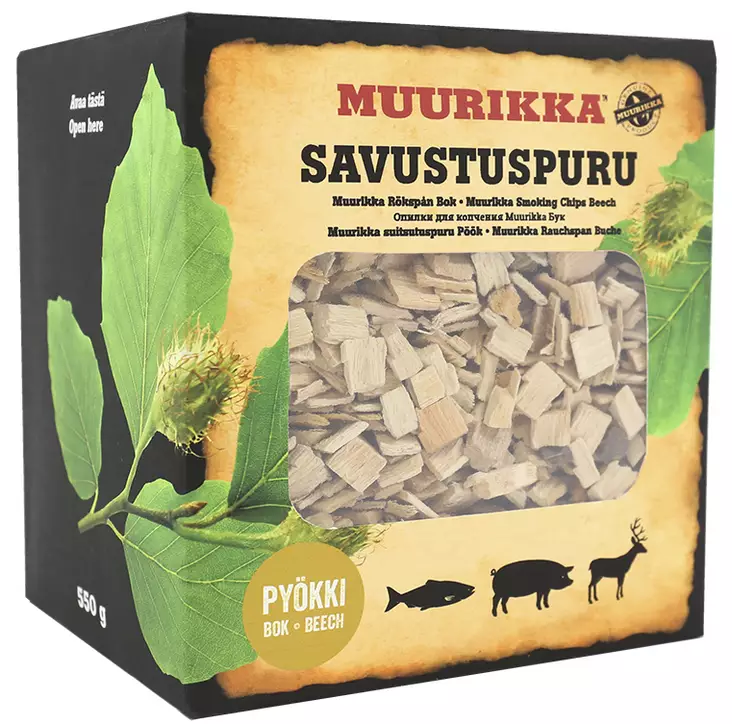 Muurikka Savustushake Pyökki 2L - Muurikka Pannut, savustimet, ruuanlaitto - 6412450671305 - 1