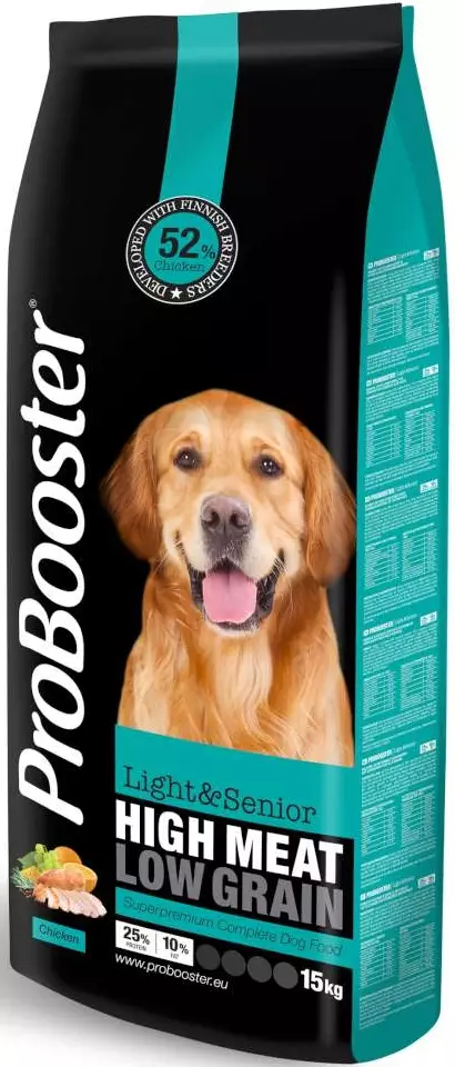 ProBooster Light & Senior Chicken 15kg - Koiranruoka ja herkut - 99615 - 1